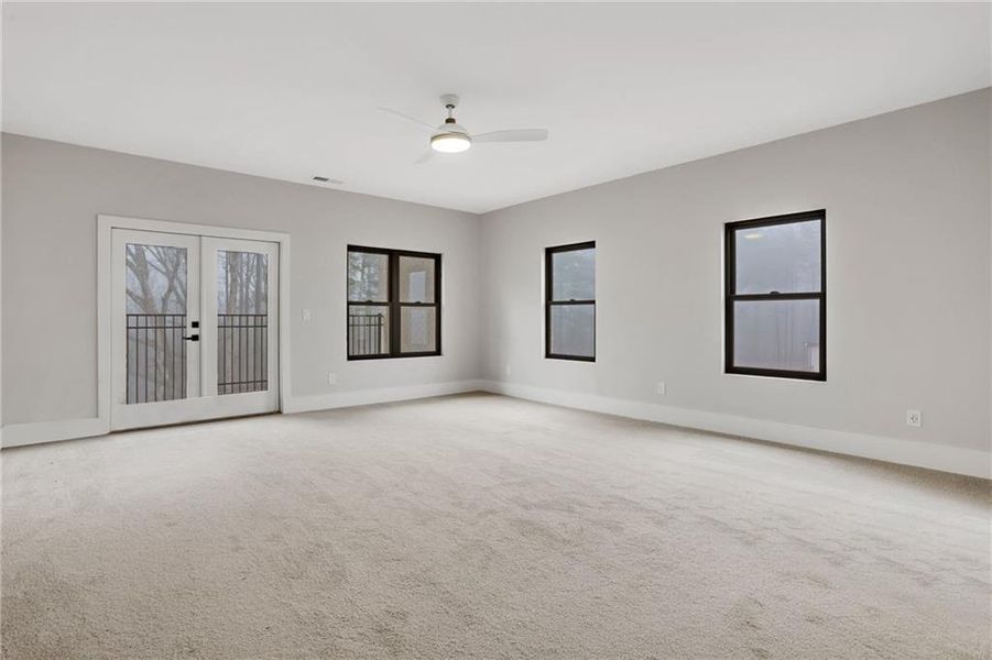 Spacious, unfurnished interior of a new home in , Milton (Image 60).