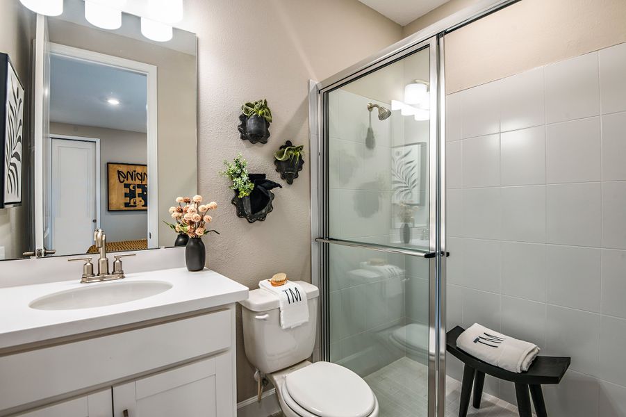 Furnished interior view inside a new home in Colbert Landings, Palm Coast (Image 25).
