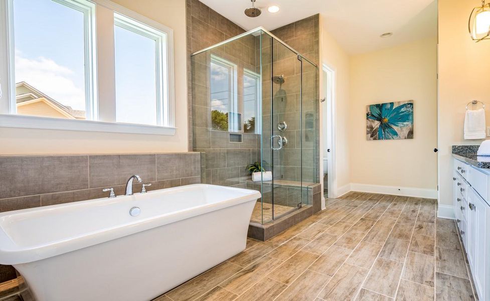 Representative furnished interior of a home built from the Columbia by Greybrook Homes in Shepherds Trace, Clover (Image 10).