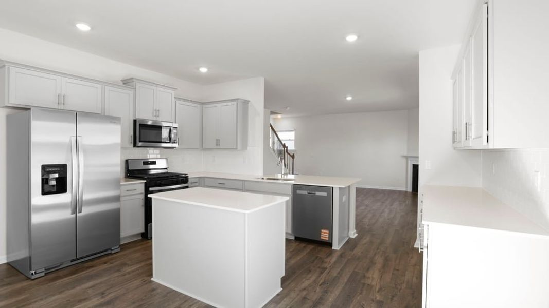 Furnished interior view inside a new home in Sage Grove, Lyman (Image 7). Furnished interior view inside a new home in Sage Grove, Lyman (Image 7).