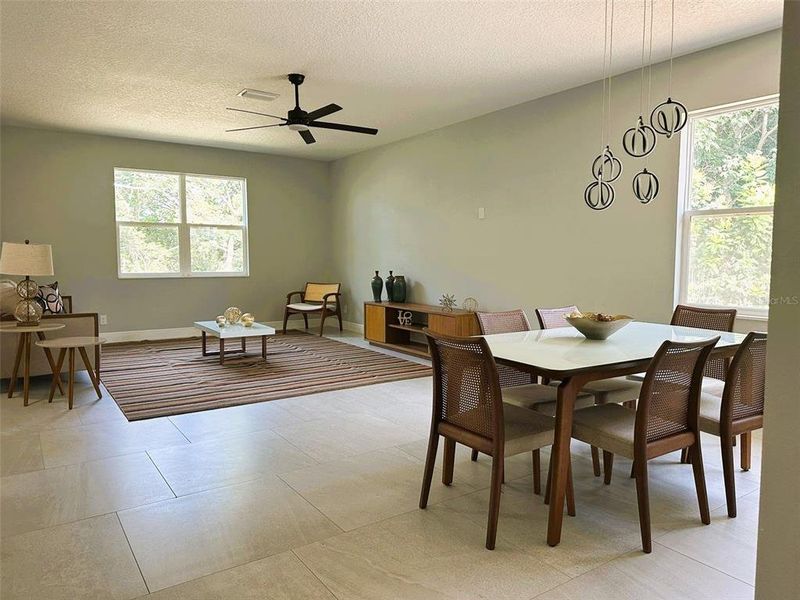 Furnished interior view inside a new home in , Haines City (Image 5). Furnished interior view inside a new home in , Haines City (Image 5).