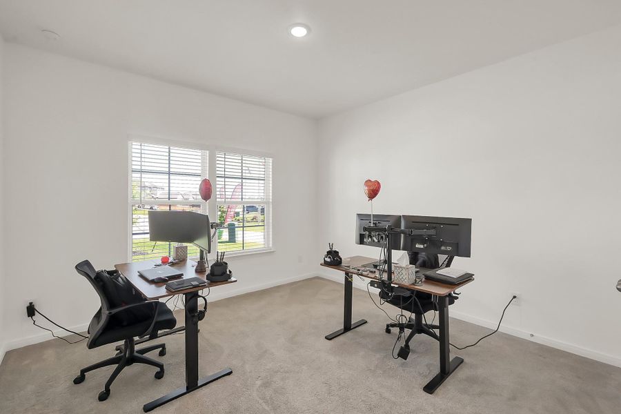 Furnished interior view inside a new home in Lexington Heights, Willis (Image 33).