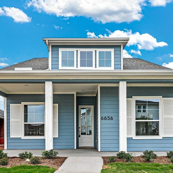 Representative exterior photo of a completed home built from the The Emery by Village Homes in Walsh, Aledo, TX (Image 1).
