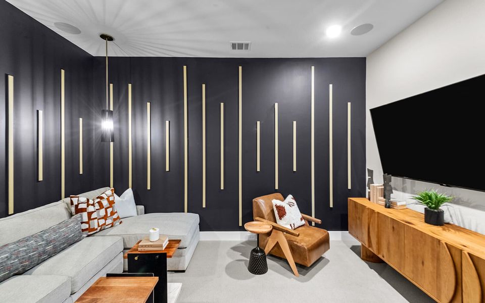 Furnished interior view inside a new home in The Grove Frisco, Frisco (Image 7).