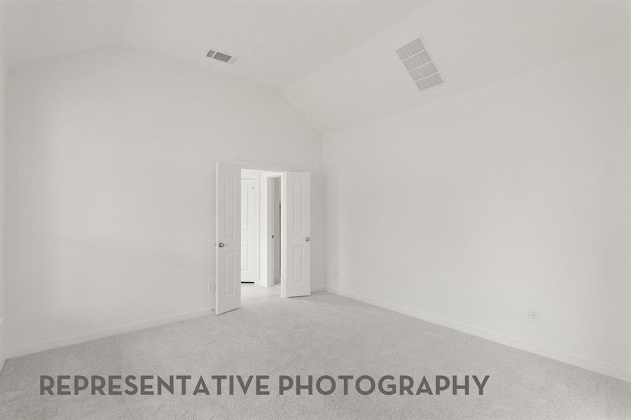 Spacious, unfurnished interior of a new home in Gateway Village - The Reserve, Denison (Image 21). Spacious, unfurnished interior of a new home in Gateway Village - The Reserve, Denison (Image 21).