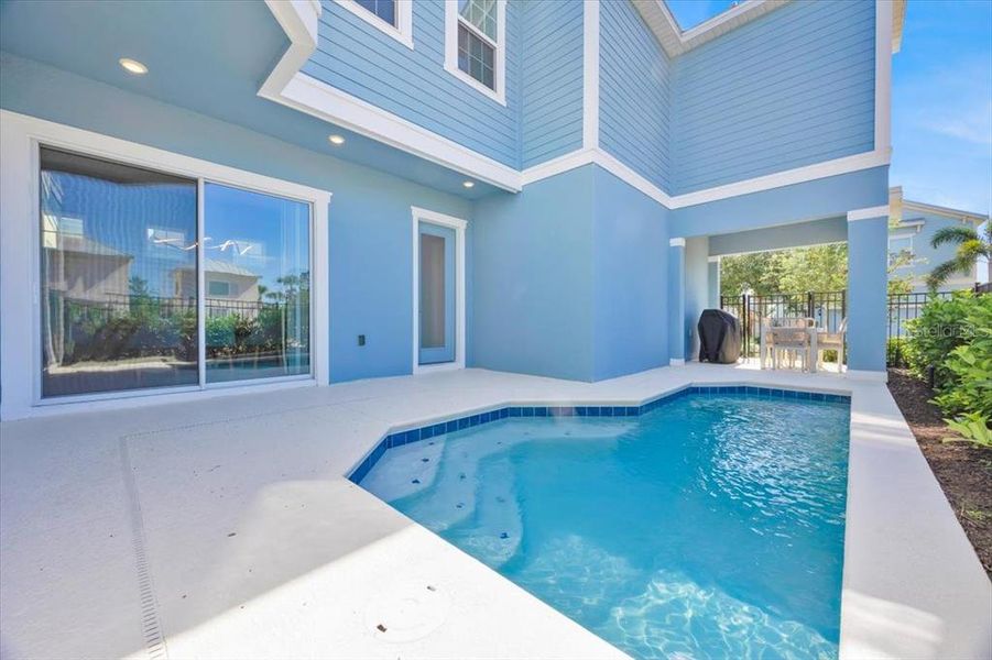 Furnished interior view inside a new home in , Reunion (Image 17).