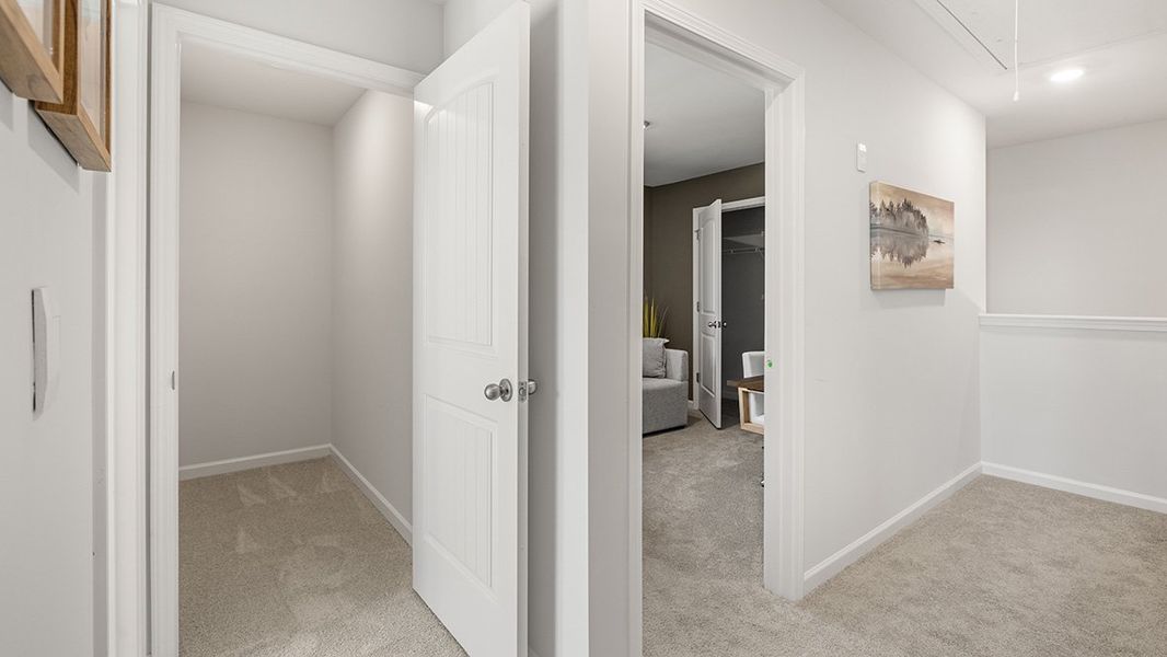 Representative unfurnished interior of a home built from the Sudbury by D.R. Horton in Pointe Park, Union City (Image 23).