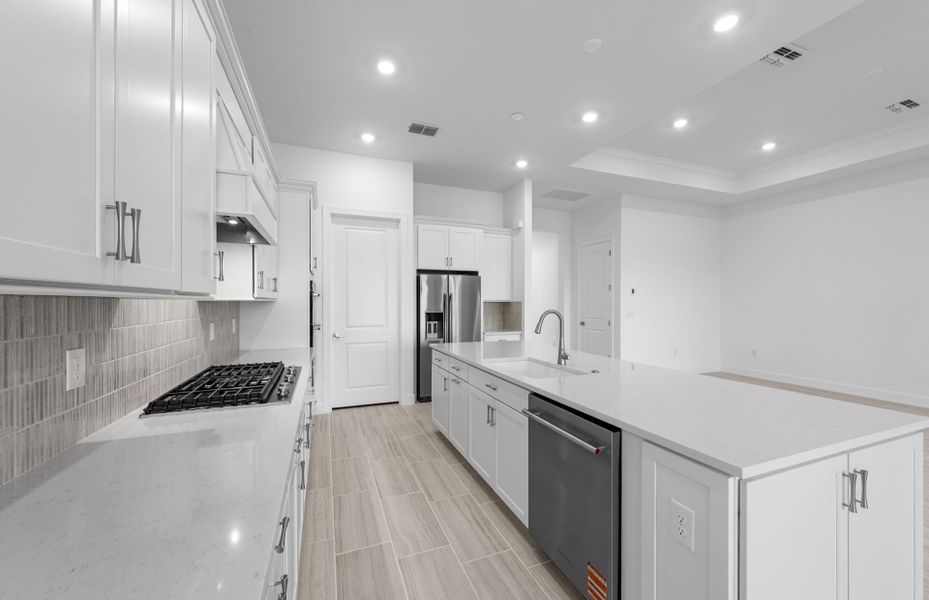 Furnished interior view inside a new home in BeachWalk by Manasota Key, Englewood (Image 19).