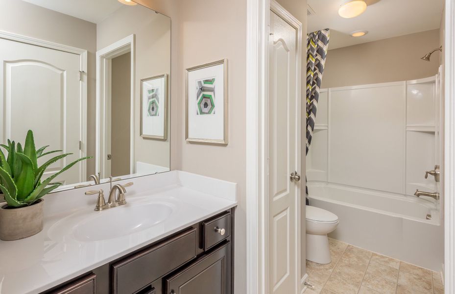 Furnished interior view inside a new home in Millstone, Hendersonville (Image 8).