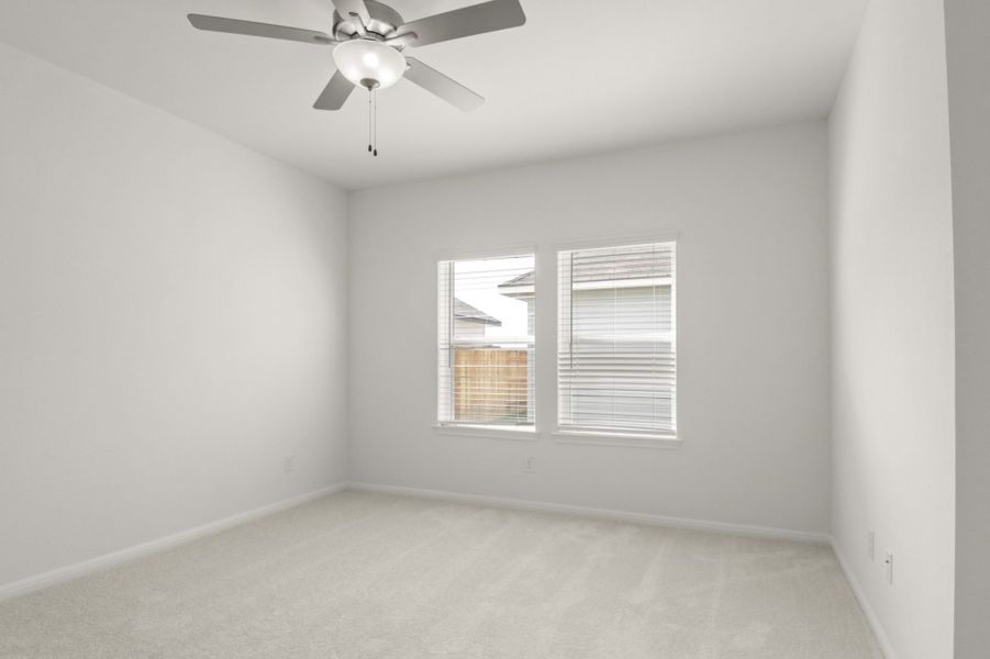 Spacious, unfurnished interior of a new home in Trace, San Marcos (Image 29). Spacious, unfurnished interior of a new home in Trace, San Marcos (Image 29).