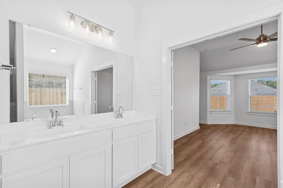 Furnished interior view inside a new home in Magnolia Ridge, Magnolia (Image 5). Furnished interior view inside a new home in Magnolia Ridge, Magnolia (Image 5).