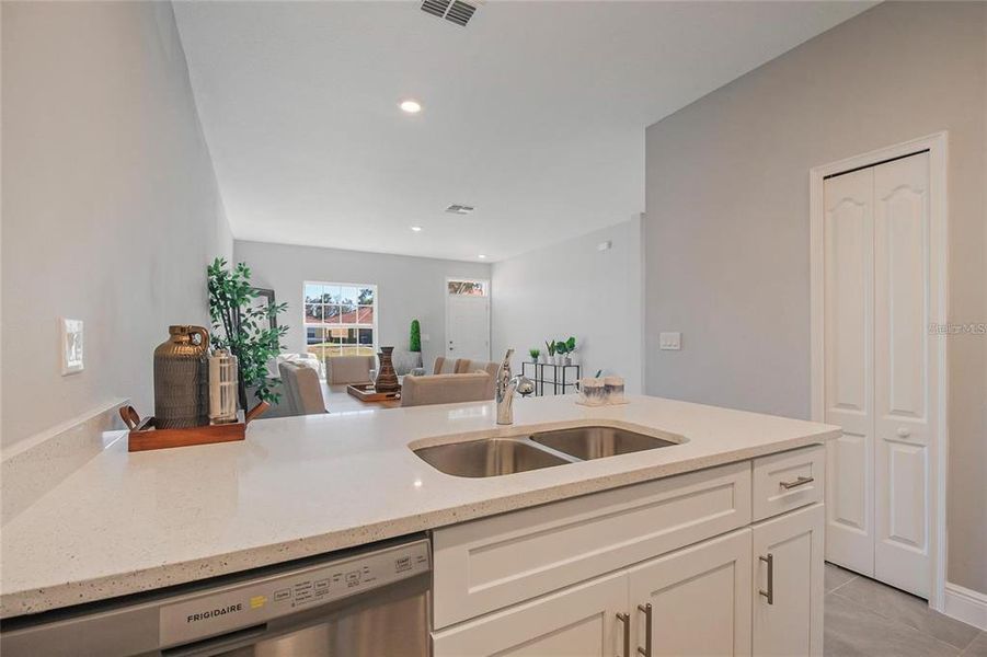 Furnished interior view inside a new home in , Poinciana (Image 18). Furnished interior view inside a new home in , Poinciana (Image 18).