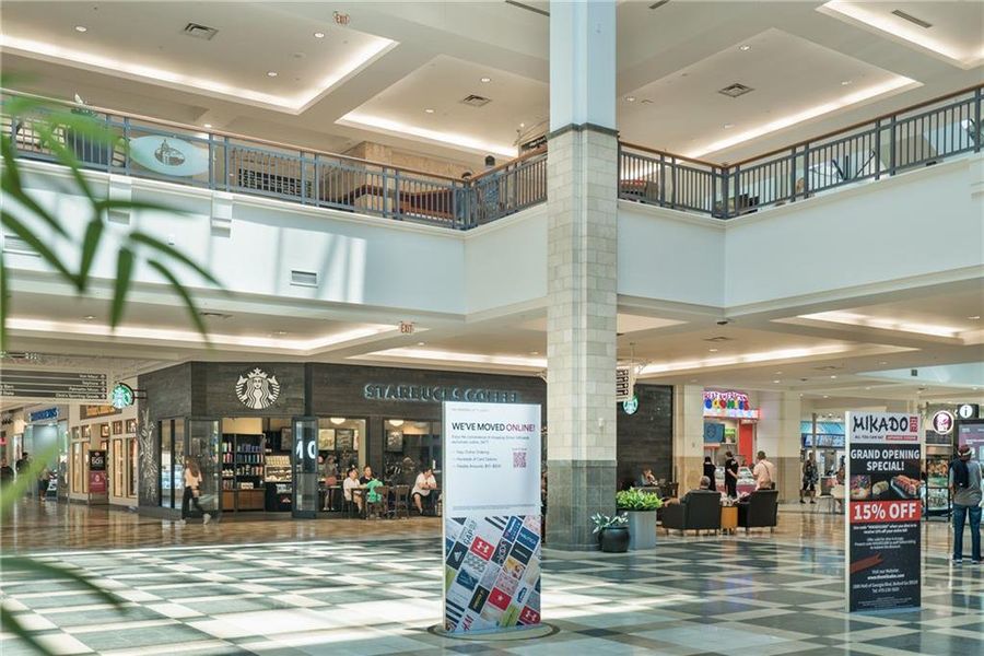 Furnished interior view inside a new home in Millcroft Townhomes, Buford (Image 13).