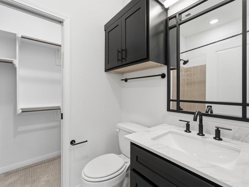Furnished interior view inside a new home in , Houston (Image 34).