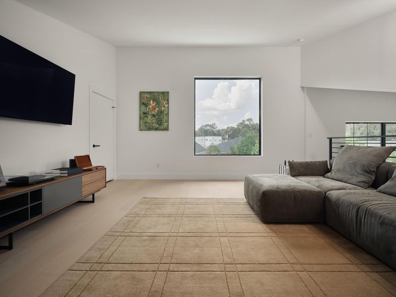 Furnished interior view inside a new home in , Conroe (Image 4).