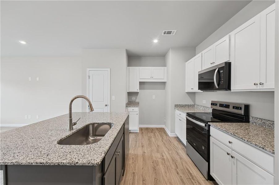 Furnished interior view inside a new home in Village Green, Adairsville (Image 8).