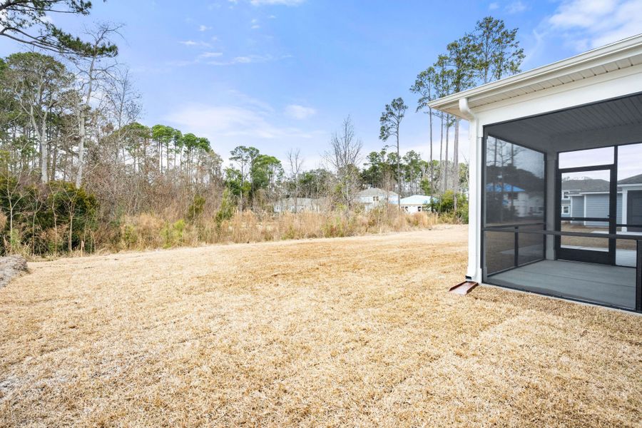 Exterior details and patio area of a home in Salem Bay, Beaufort (Image 25).