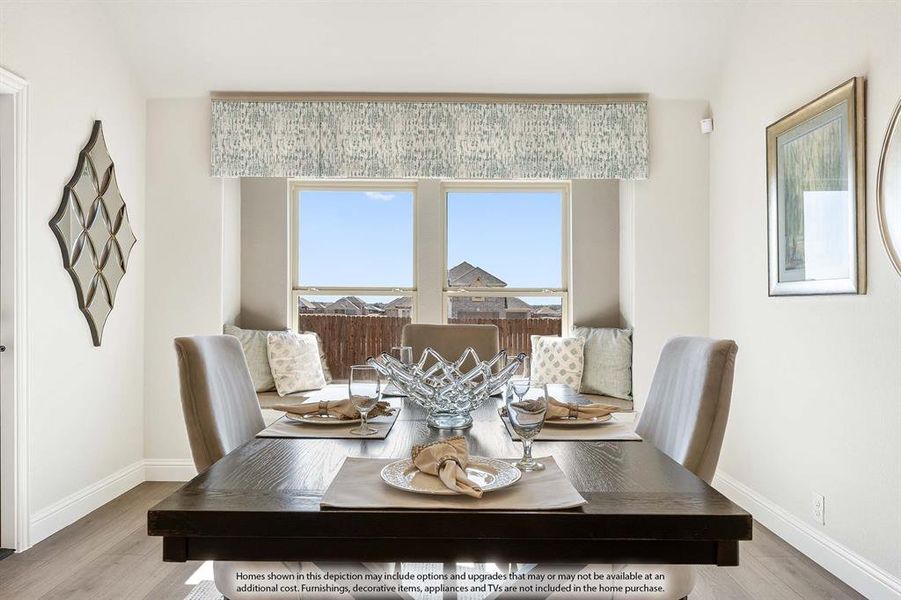 Furnished interior view inside a new home in Parks at Panchasarp Farms, Burleson (Image 25).