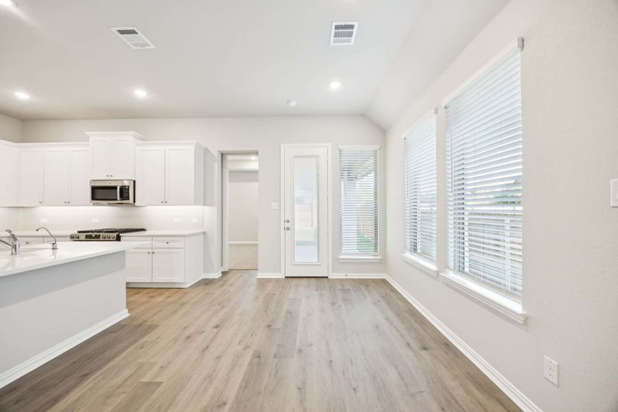 Representative unfurnished interior of a home built from the Sacramento by Chesmar Homes in Avondale, Fate (Image 10). Representative unfurnished interior of a home built from the Sacramento by Chesmar Homes in Avondale, Fate (Image 10).
