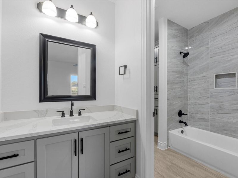 Furnished interior view inside a new home in , Dayton (Image 16).