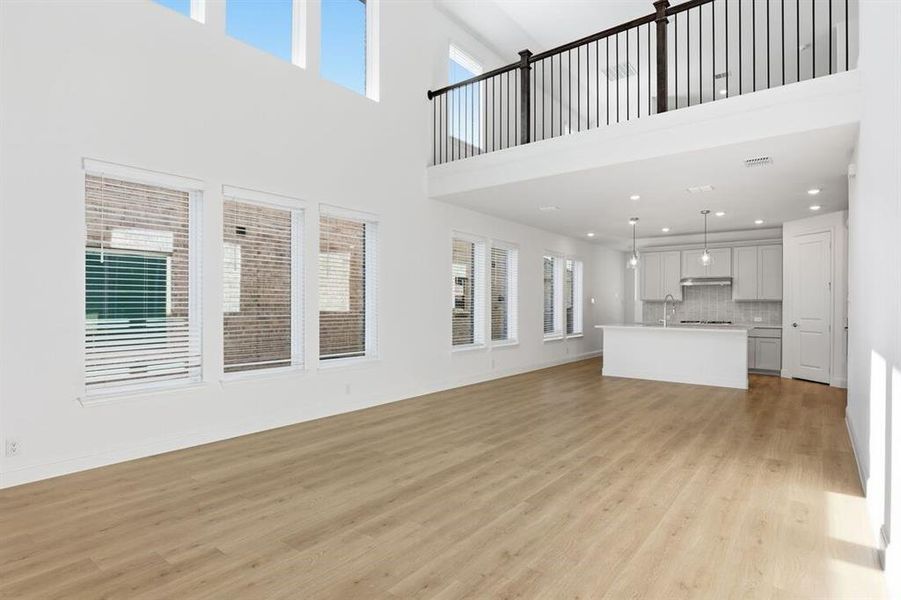 Spacious, unfurnished interior of a new home in The Ranch at Uptown Celina 40s, Celina (Image 27). Spacious, unfurnished interior of a new home in The Ranch at Uptown Celina 40s, Celina (Image 27).