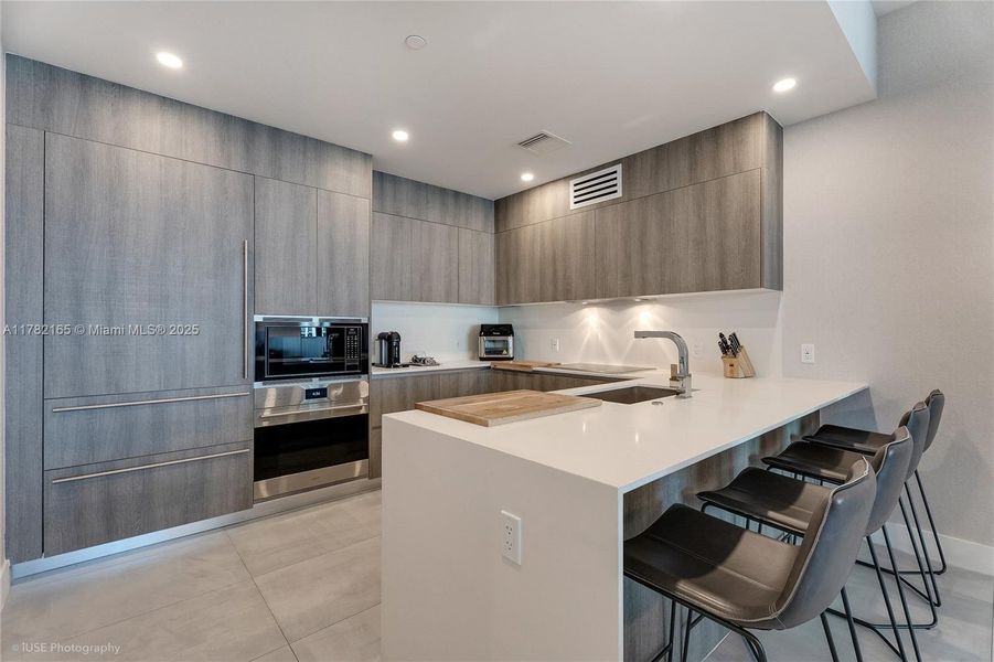 Furnished interior view inside a new home in , Sunny Isles Beach (Image 10).