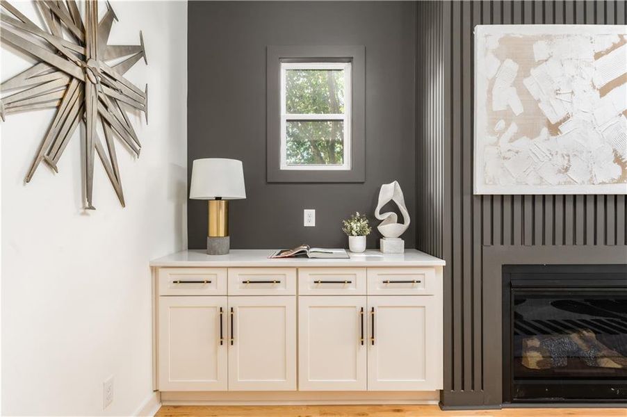 Furnished interior view inside a new home in , Atlanta (Image 8). Furnished interior view inside a new home in , Atlanta (Image 8).