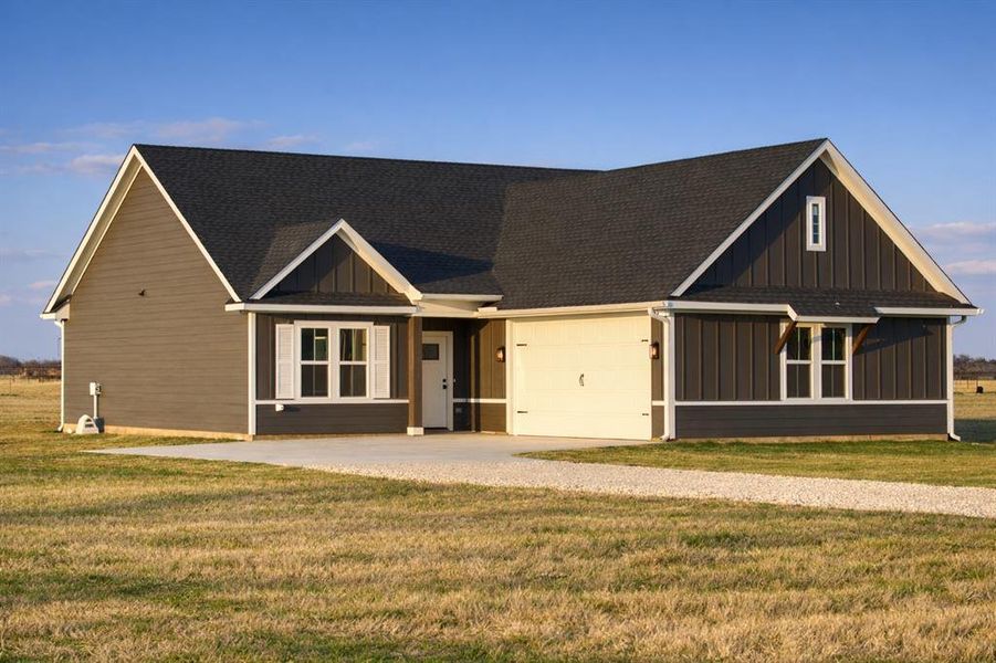 Exterior details and patio area of a home in , Sadler (Image 4).