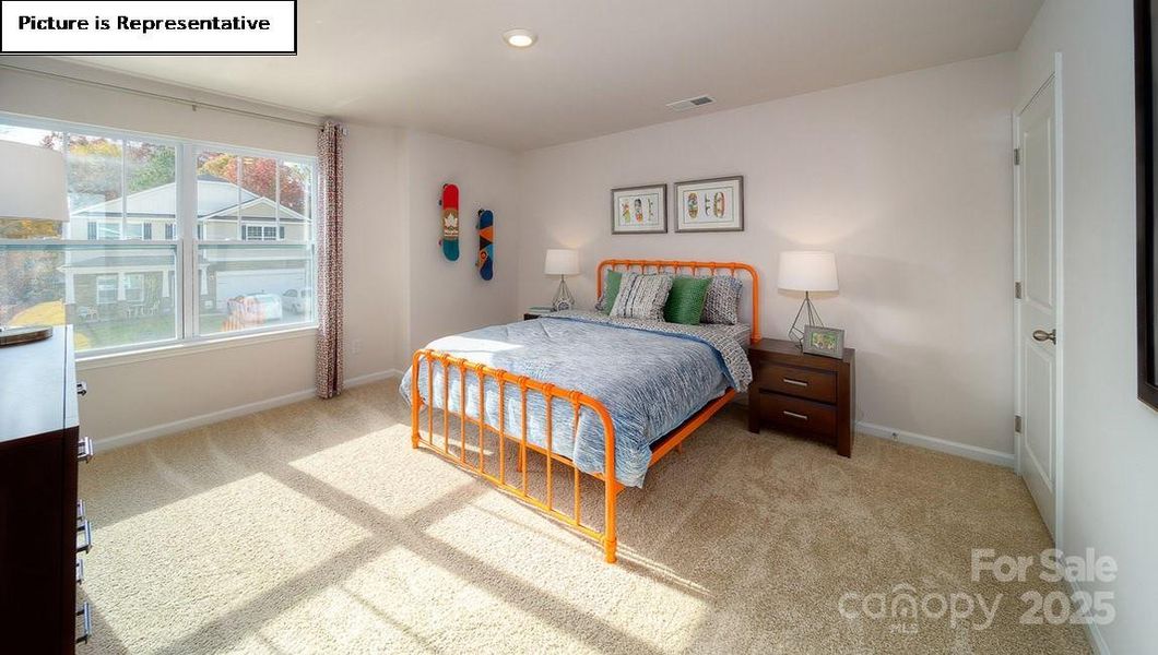 Furnished interior view inside a new home in Lakeshore at Windstone, Mooresville (Image 11).