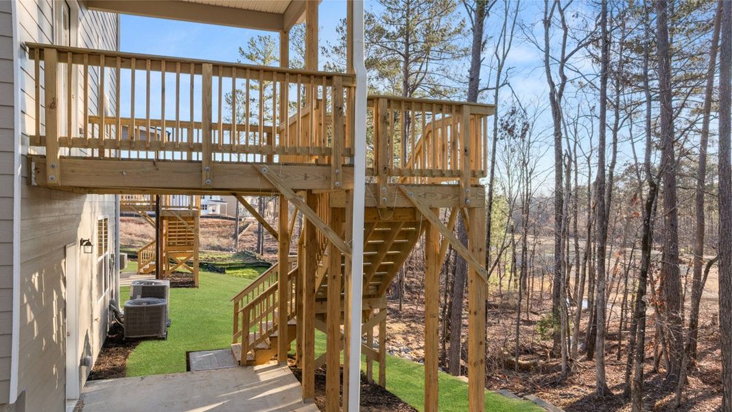 Furnished interior view inside a new home in Southwind Village, Evans (Image 15).