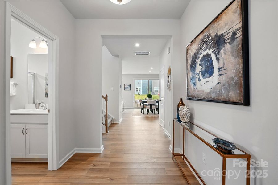 Furnished interior view inside a new home in Westfall, Gastonia (Image 9).