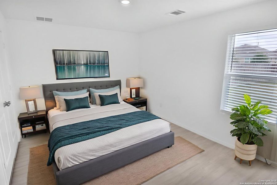 Furnished interior view inside a new home in Southton Meadows: Stonehill Collection, San Antonio (Image 3).