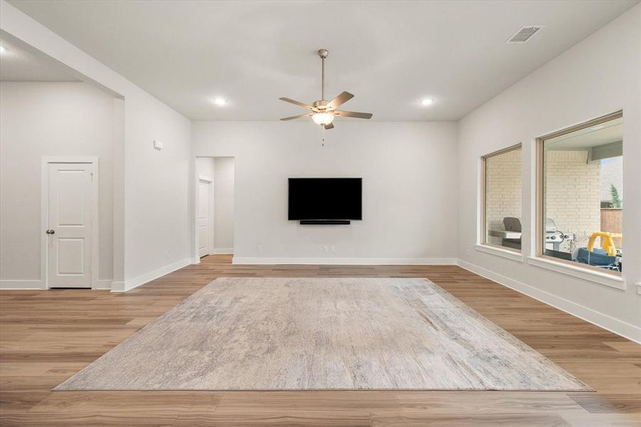 Spacious, unfurnished interior of a new home in Inspiration Collection at Bridgewater, Midlothian (Image 22).