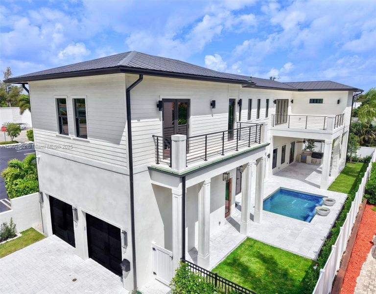 Exterior details and patio area of a home in , West Palm Beach (Image 3).