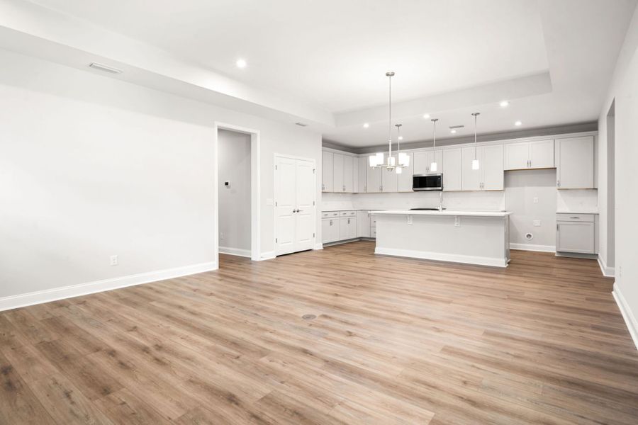 Spacious, unfurnished interior of a new home in Sun City Hilton Head, Bluffton (Image 16). Spacious, unfurnished interior of a new home in Sun City Hilton Head, Bluffton (Image 16).