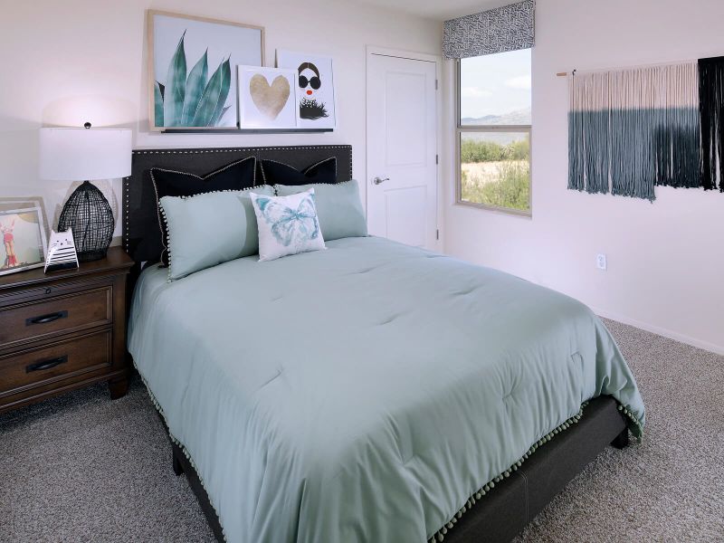 Furnished interior view inside a new home in Mandarina - Signature Series, Marana (Image 10).