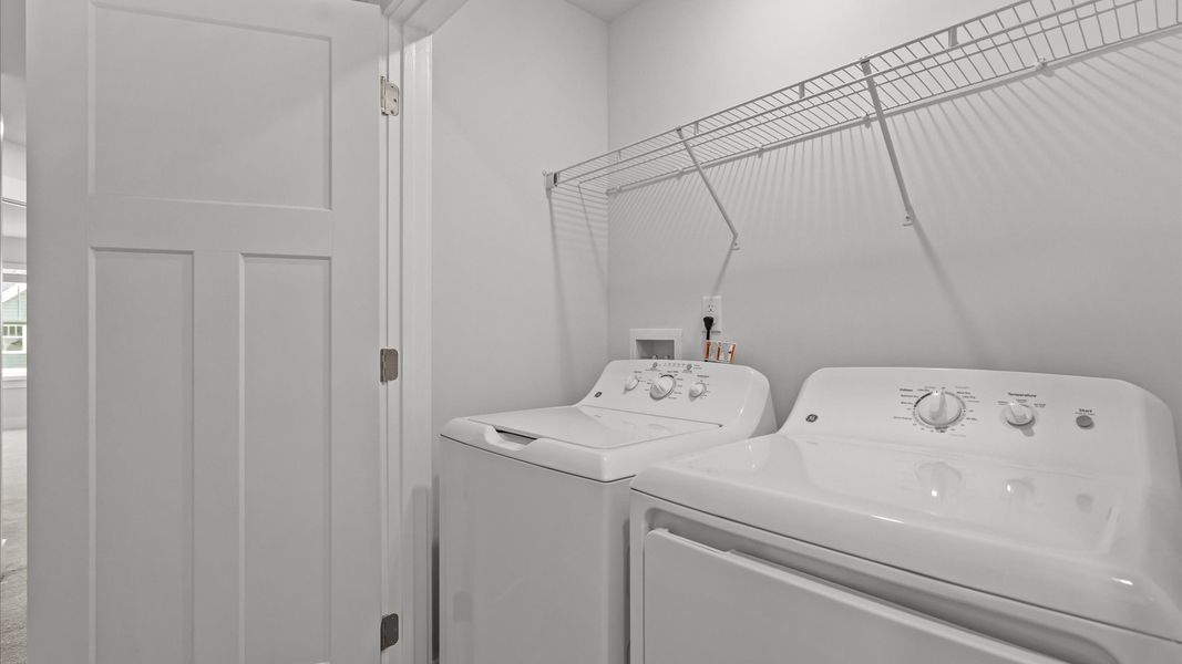 Furnished interior view inside a new home in Saluda Crossing, Piedmont (Image 20).