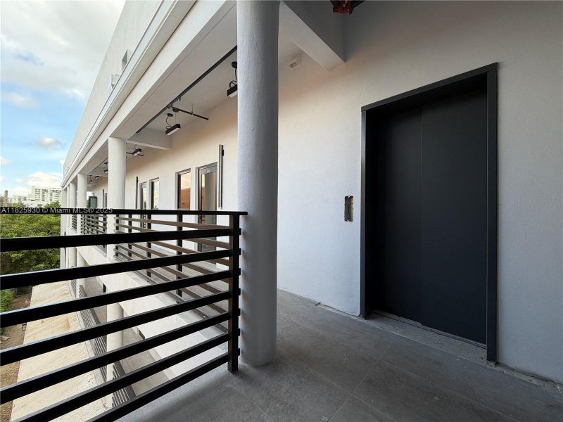 Exterior details and patio area of a home in , Miami (Image 4). Exterior details and patio area of a home in , Miami (Image 4).