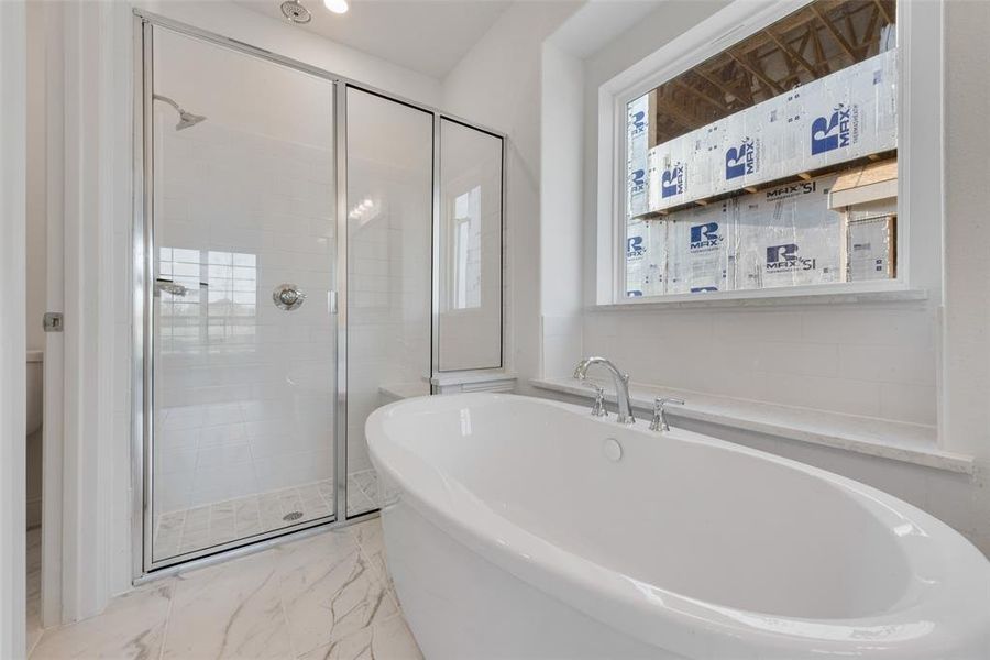 Furnished interior view inside a new home in Trails at Cottonwood Creek, Rowlett (Image 17).