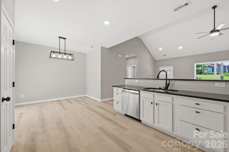 Furnished interior view inside a new home in , York (Image 9).