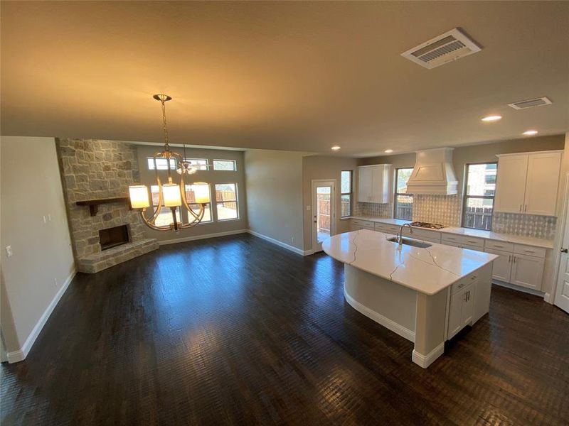 Furnished interior view inside a new home in , Crandall (Image 7).