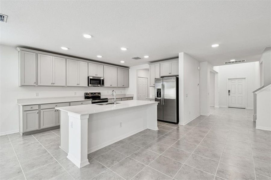 Furnished interior view inside a new home in Meadow Oaks, Hudson (Image 7).
