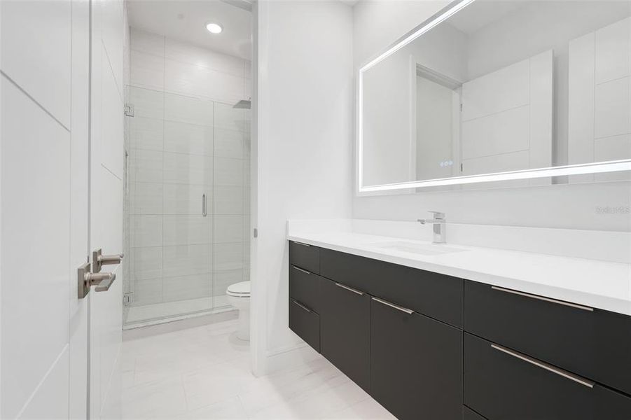 Furnished interior view inside a new home in Hampton Green at Providence, Davenport (Image 17).