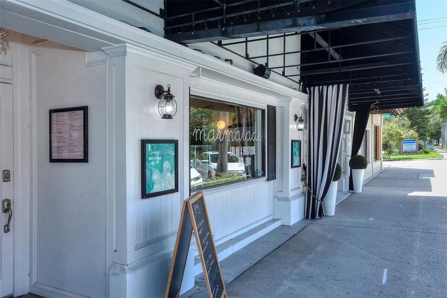 Exterior details and patio area of a home in , Sarasota (Image 30).