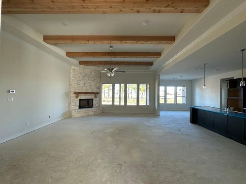 In-progress construction of a new home in Fannin Ranch, Leonard, TX (Image 15).