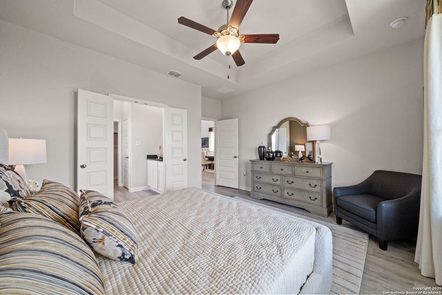 Furnished interior view inside a new home in Applewhite Meadows, San Antonio (Image 33).