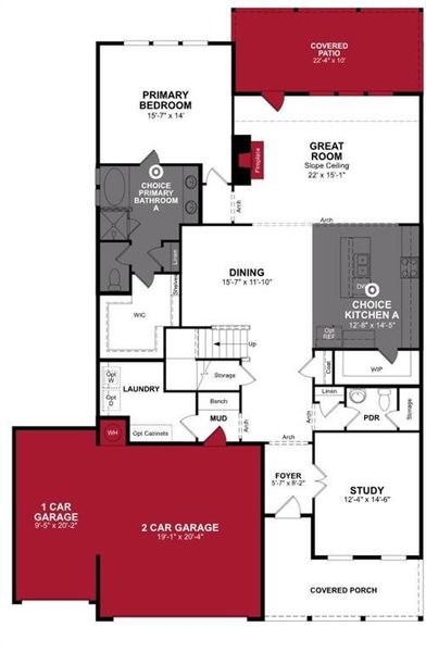 Beazer Homes Whitewing Trails Parker Floorplan Beazer Homes Whitewing Trails Parker Floorplan