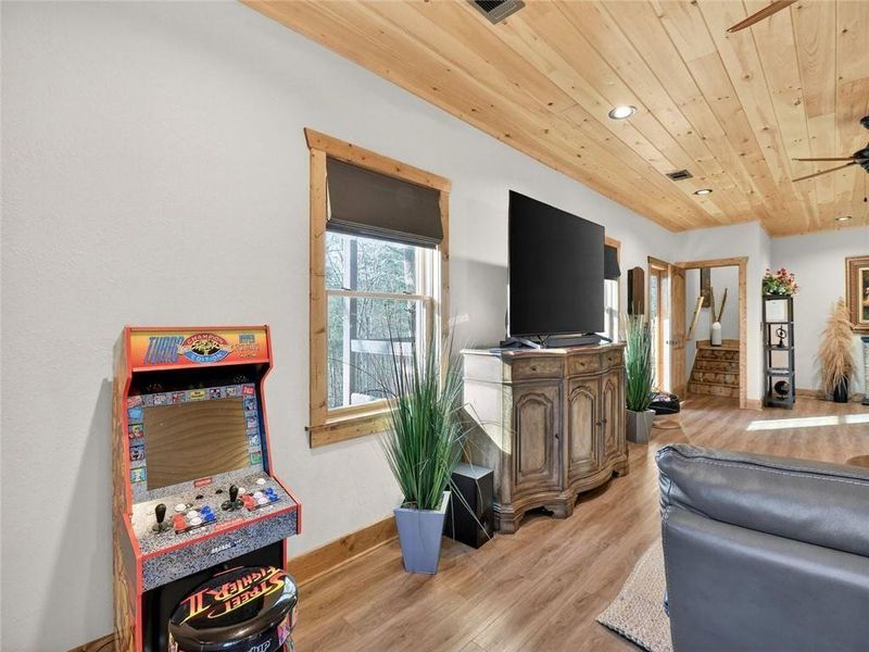 Furnished interior view inside a new home in , Ellijay (Image 50).