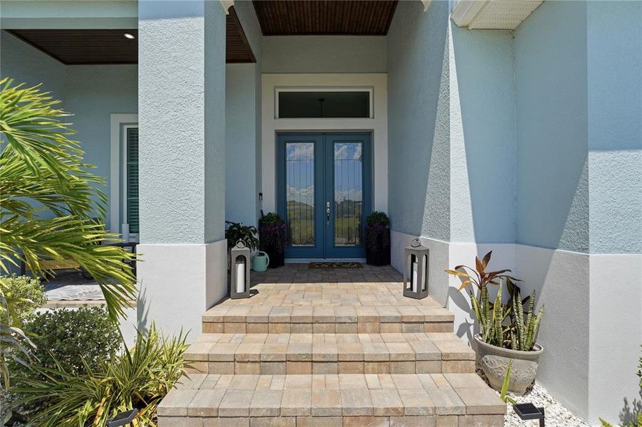 Exterior details and patio area of a home in , Rotonda West (Image 25).