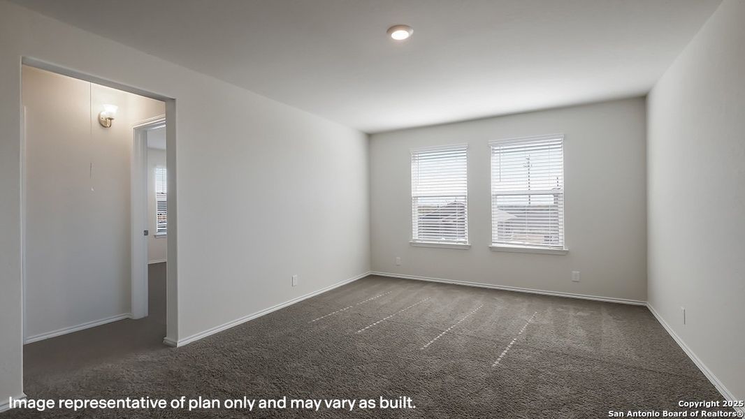 Spacious, unfurnished interior of a new home in Riverstone at Westpointe, San Antonio (Image 13). Spacious, unfurnished interior of a new home in Riverstone at Westpointe, San Antonio (Image 13).